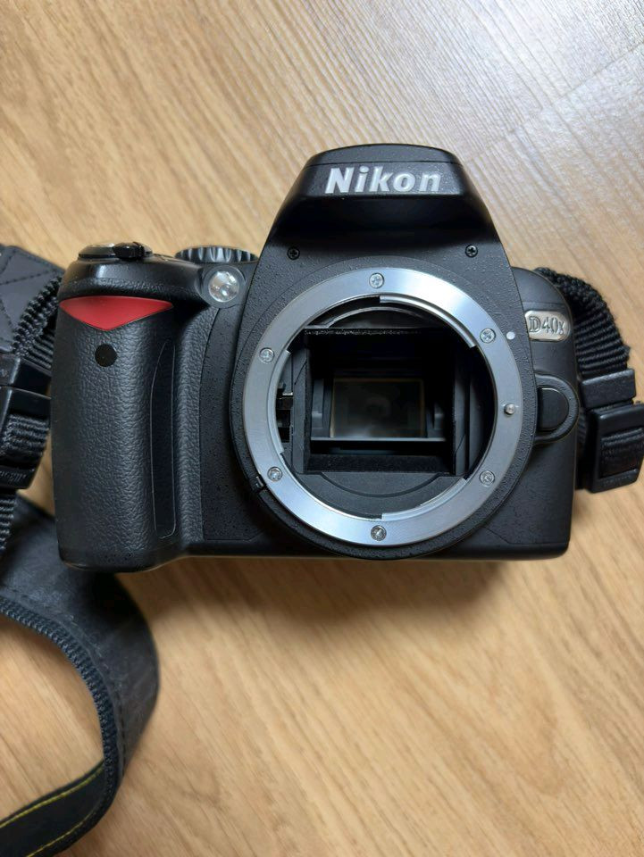 니콘 Nikon D40x DSLR 18-55mm 카메라 렌즈 세트 판매합니다. 이미지