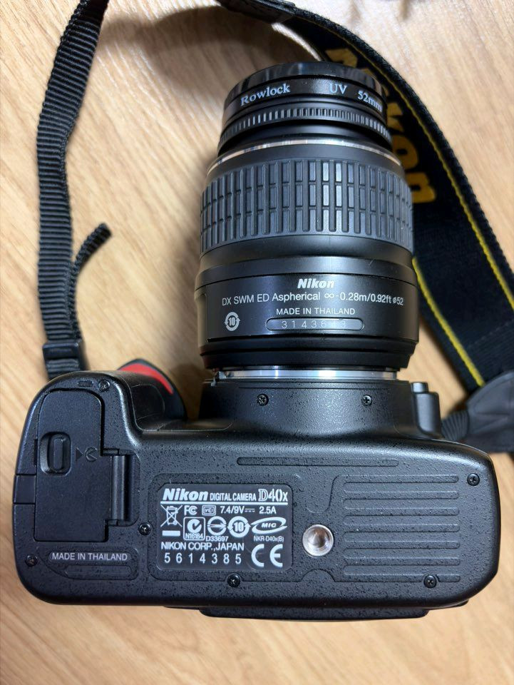 니콘 Nikon D40x DSLR 18-55mm 카메라 렌즈 세트 판매합니다. 이미지