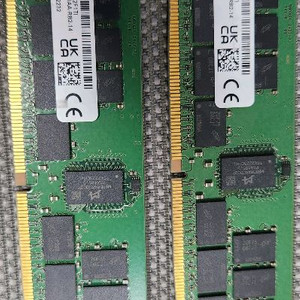마이크론 DDR4 64GB 3200a서버용메모리 2개 이미지