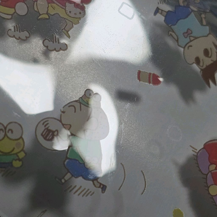 짱구는 못말려 산리오 PVC 파우치 키링 이미지