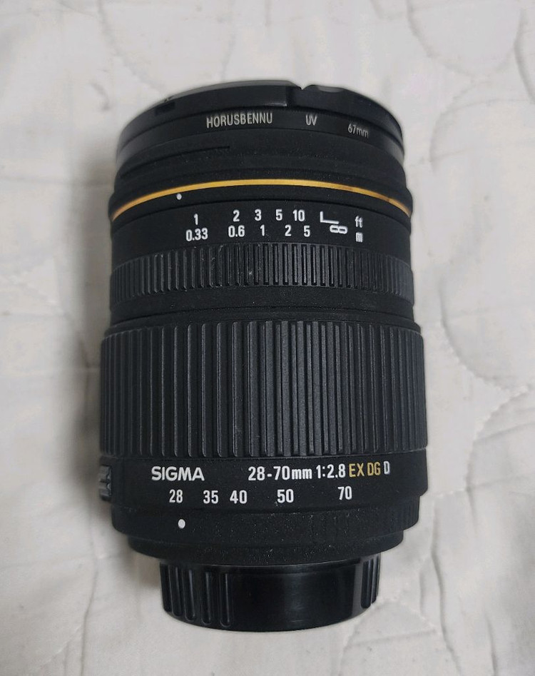 시그마 28-70mm F2.8 EX DG 렌즈ㅡ니콘F마운트 이미지