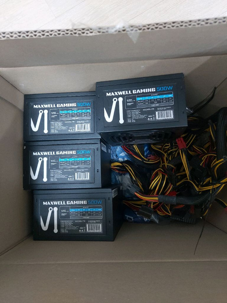 시소닉 맥스웰 게이밍 500W 정격파워 /개당11000원,5개일괄 이미지