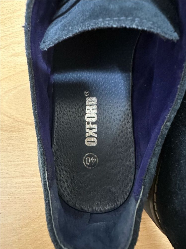 옥스포드 남성 스웨이드 더비슈즈 260mm 이미지