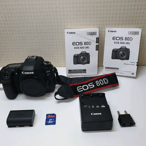 캐논 EOS 80D DSLR 카메라 바디(렌즈제외)내용필독 이미지