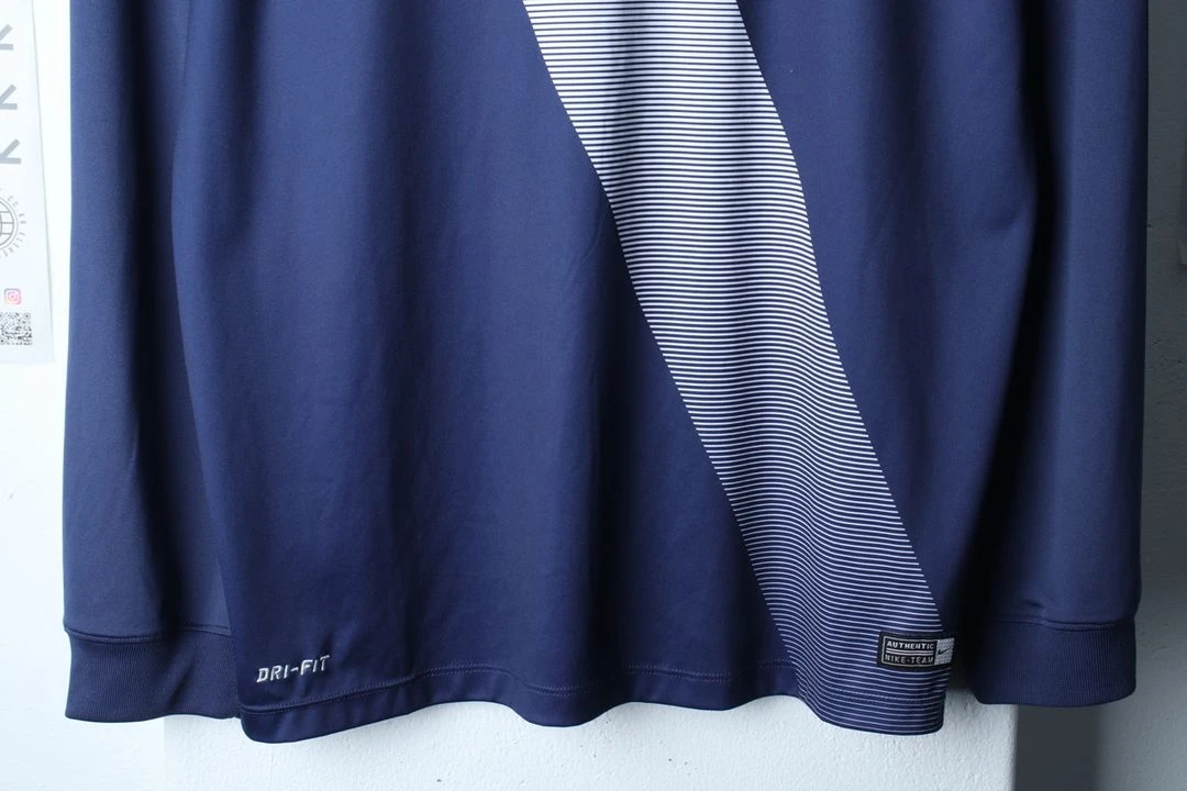 (L-XL) 나이키 긴팔티셔츠 유니폼 기능성 네이비 이미지