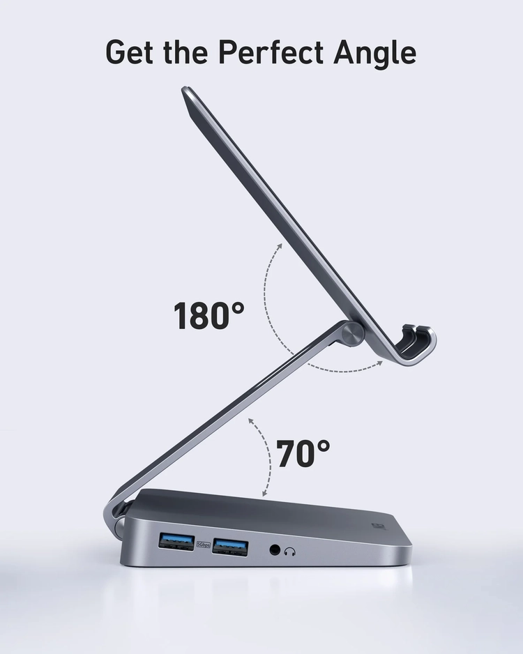 Anker 551 8-in-1 USB-C 허브 스탠드 이미지
