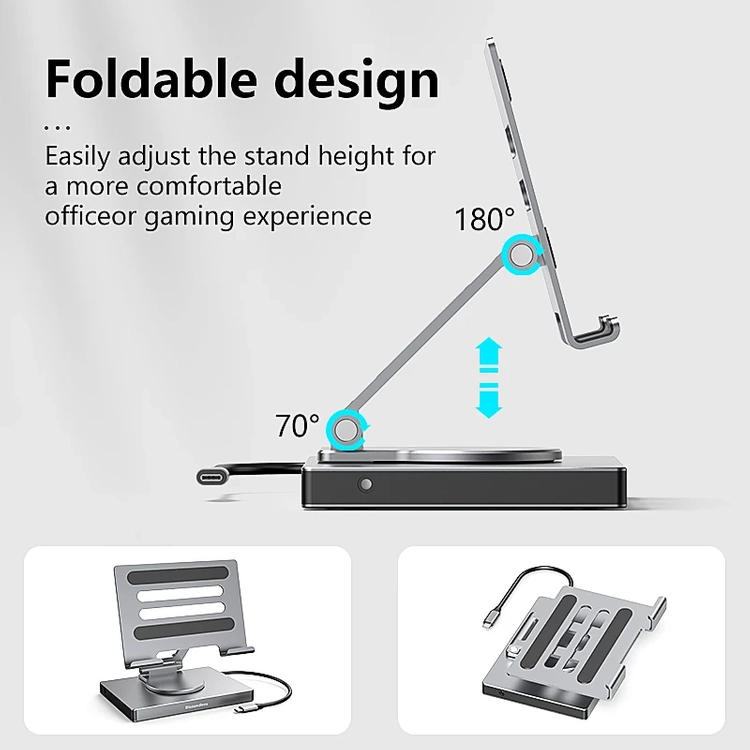 Blueendless 9-in-1 USB Type C 도킹 허브 스탠드 ST901A 이미지