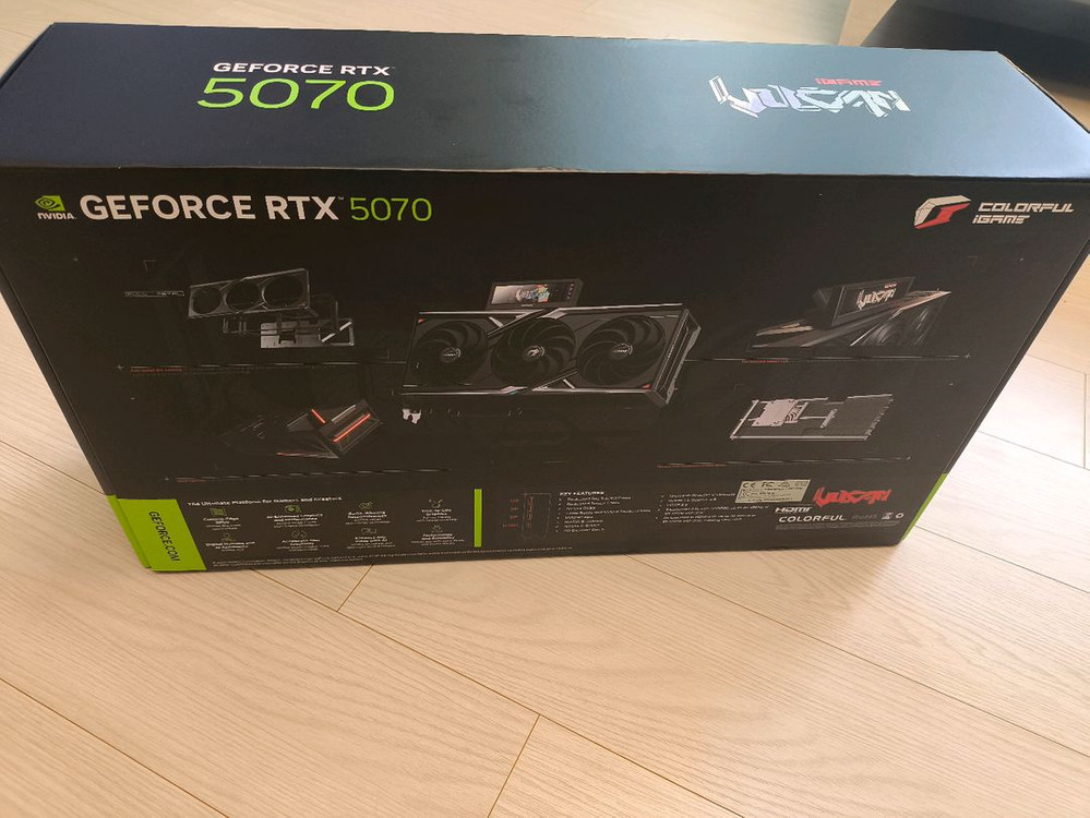RTX 5070 불칸 풀박스 LCD포함 AS연장 이미지