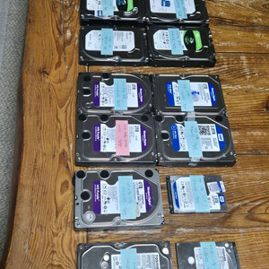 HDD 4TB,2TB,1TB 하드디스크 판매합니다 이미지