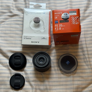 소니 E마운트 35mm f2.8 za 렌즈 판매 이미지