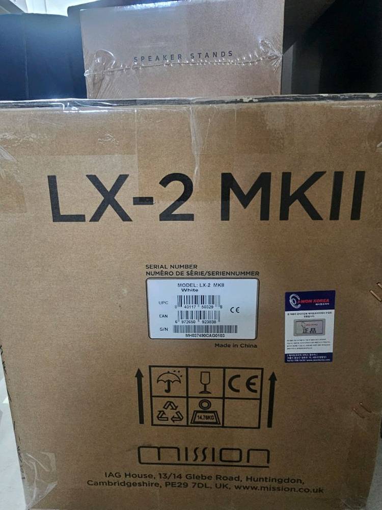 미션 lx2북셸프 스피커 이미지