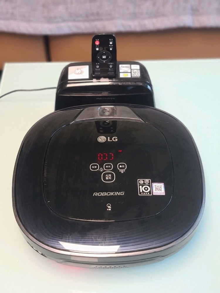 LG 로봇청소기 로보킹 R75BIM(삼성배터리교체>1시간31분작동 이미지