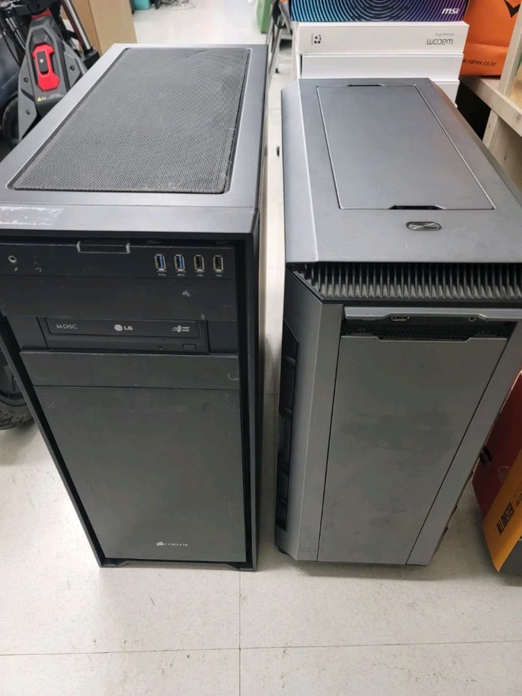 인텔 i7 4790K 16기가 GTX1060 그래픽 수냉쿨러 영상 편집용 데스크탑 컴퓨터 이미지