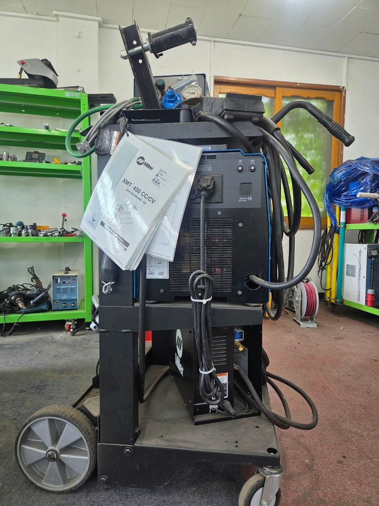 밀러 MIG 450A/ 38V 중고 용접기 판매합니다. 이미지