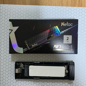 Netac m2 ssd 2tb 팝니다 이미지