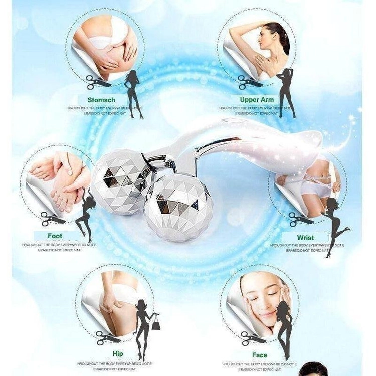 새 괄사 XC-117 마사지 롤링 피부 얼굴 안마기 리프팅 마사지롤러 페이스 바디 셀프 마사지 뷰티 케어 미용 소품 이미지