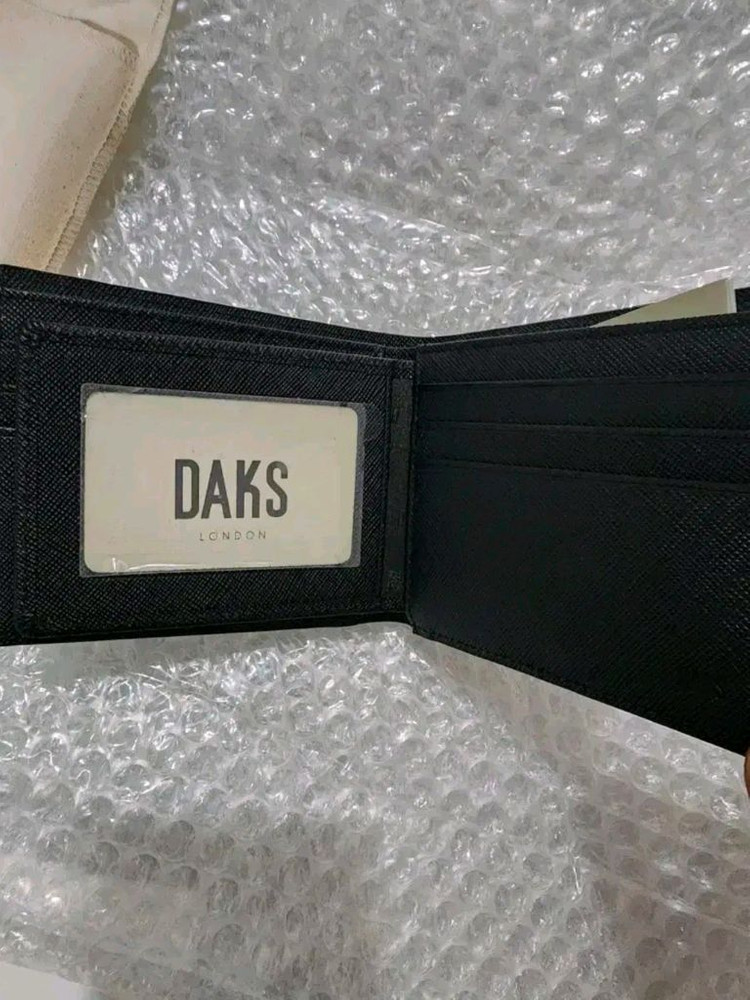 닥스 DD 로고 패턴 클래식 소가죽 반지갑 새상품 이미지