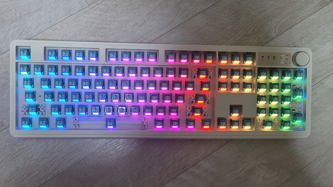 ABKO AF108PRO 기계식 키보드 KTT 저소음 너울 스위치 이미지