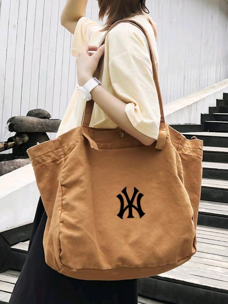 MLB 가방 캔버스 숄더백 에코백 대용량 스쿨백 아이 이미지