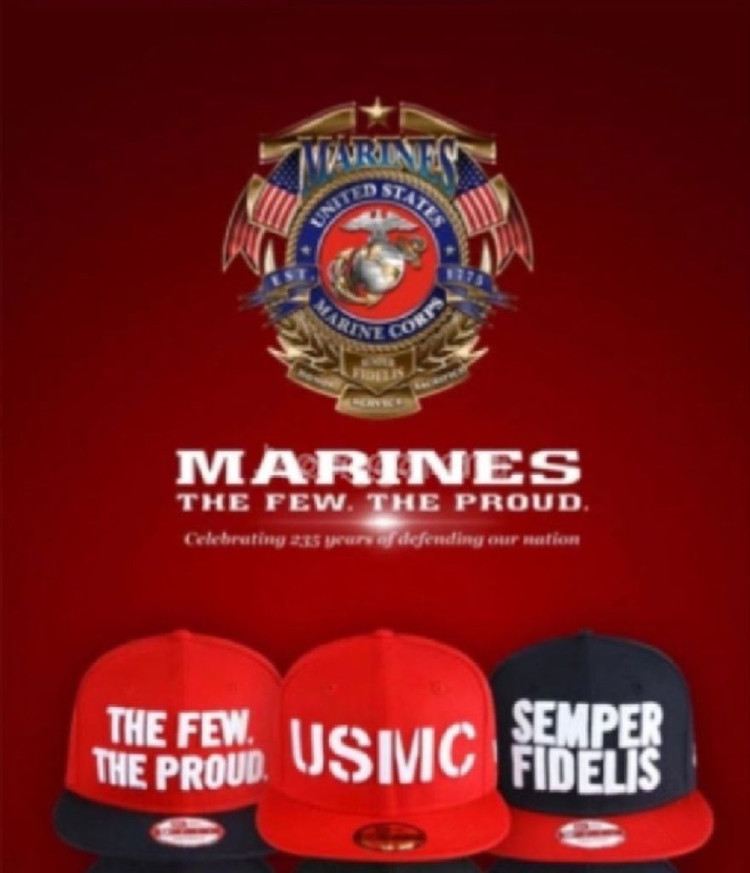 뉴에라 모자 X 미 해병대 [ USMC ] 컬렉션 7과3/8 이미지