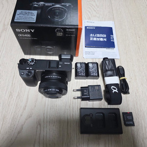 소니 A6400 번들 풀구성 그대로 115컷