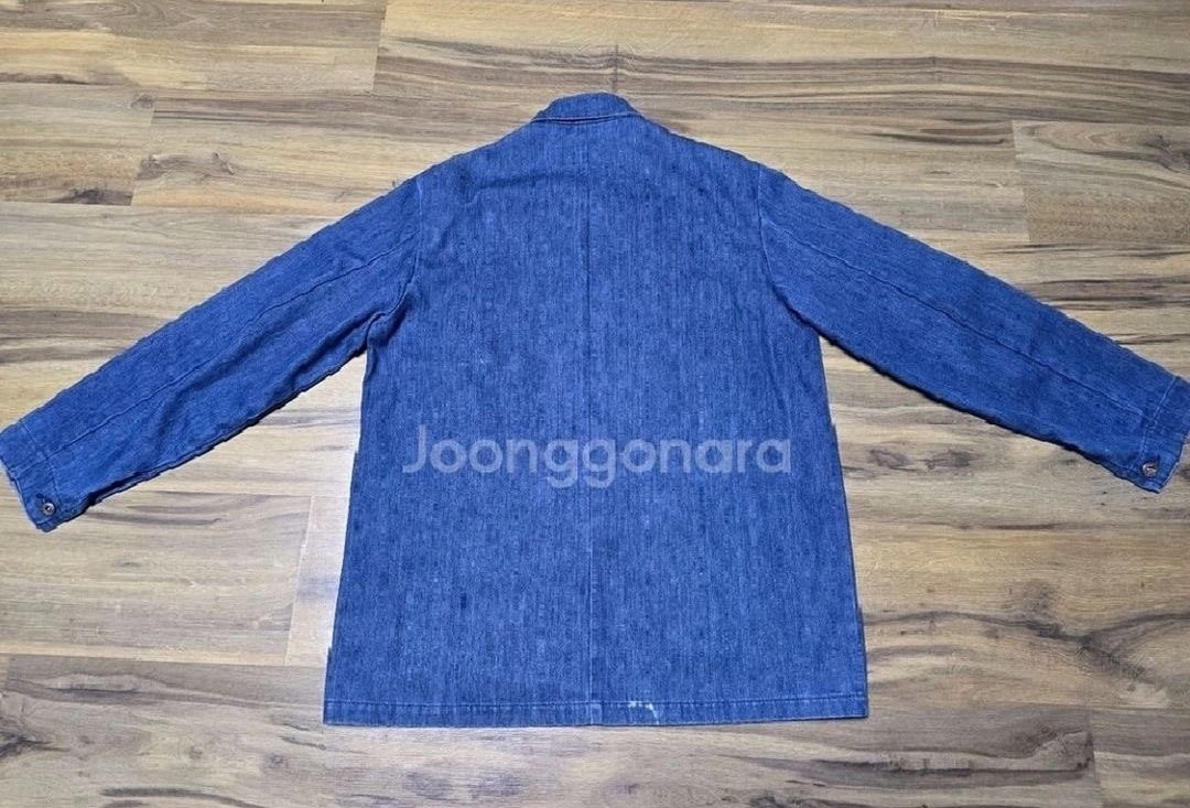 일본 빈티지 데님 자켓 (XL / 105) 데우스 정품 패치 드레스업 청자켓 이미지