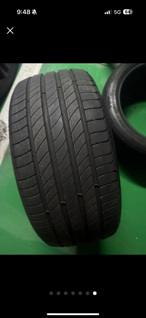 미쉐린 Primacy 4 225/45 R18 타이어 2짝 판매 이미지