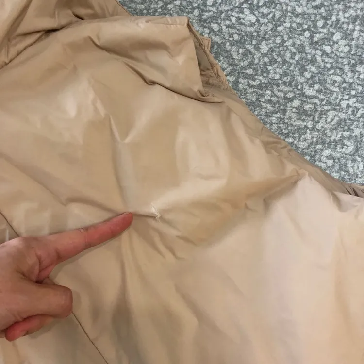 제평 블루아이디 덕다운 패딩 조끼 후드 베스트 점퍼 후디 경량 오리털 이미지