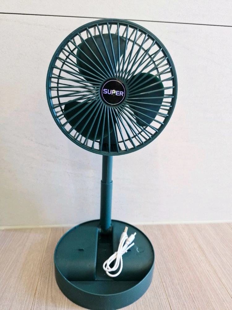 접이식 폴딩 무선 탁상용 선풍기 이미지