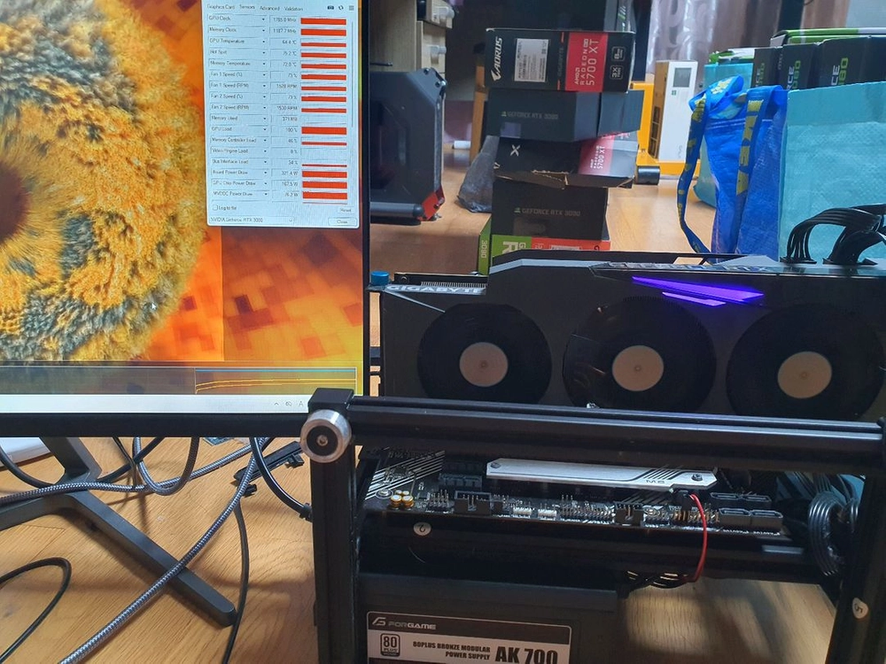 기가바이트 RTX3080 10GB 이미지