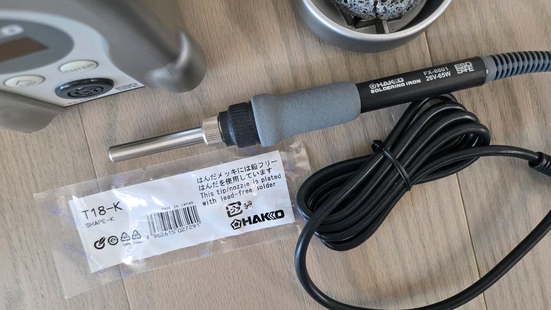 Hakko 하코 FX-888D 인두기 거의 새상품 이미지