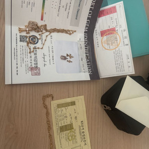 크롬하츠 22k 금목걸이 팔찌 이미지
