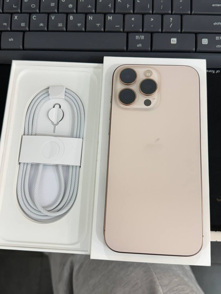 사이클297/풀박)아이폰16프로맥스 데저트 256GB/96% Y1798 이미지