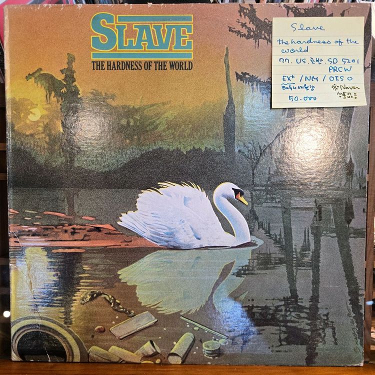Slave.the hardness of the world.77.US.초반.EX+/NM.LP 이미지