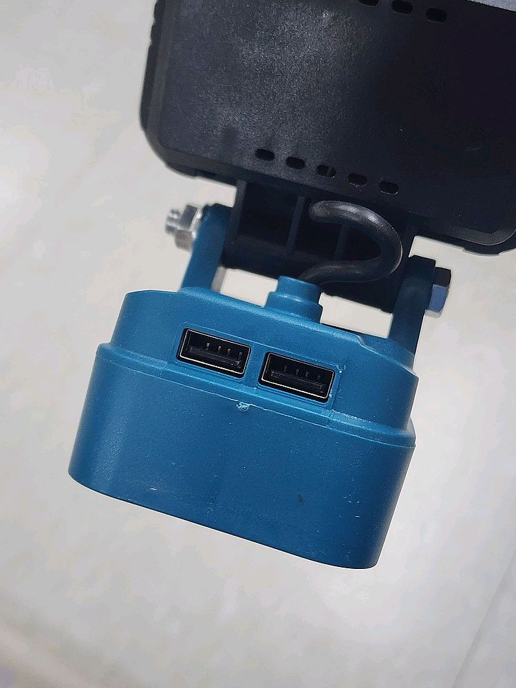 미키다 배터리 호환 led 램프 / USB 2포트 이미지