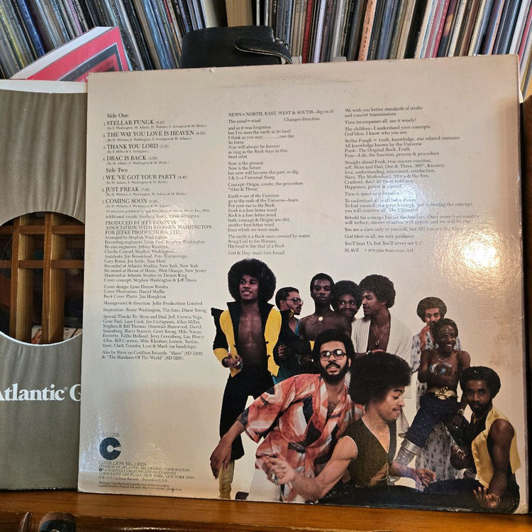 Slave.the concept.78.US.초반.EX+/NM.LP 이미지
