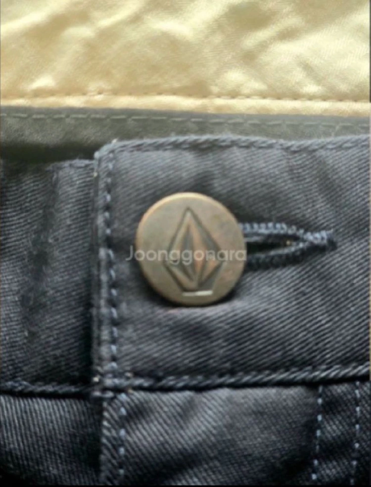 볼컴 반바지 Volcom 남성용 치노 반바지 36 Frickin Too Chino Short 이미지
