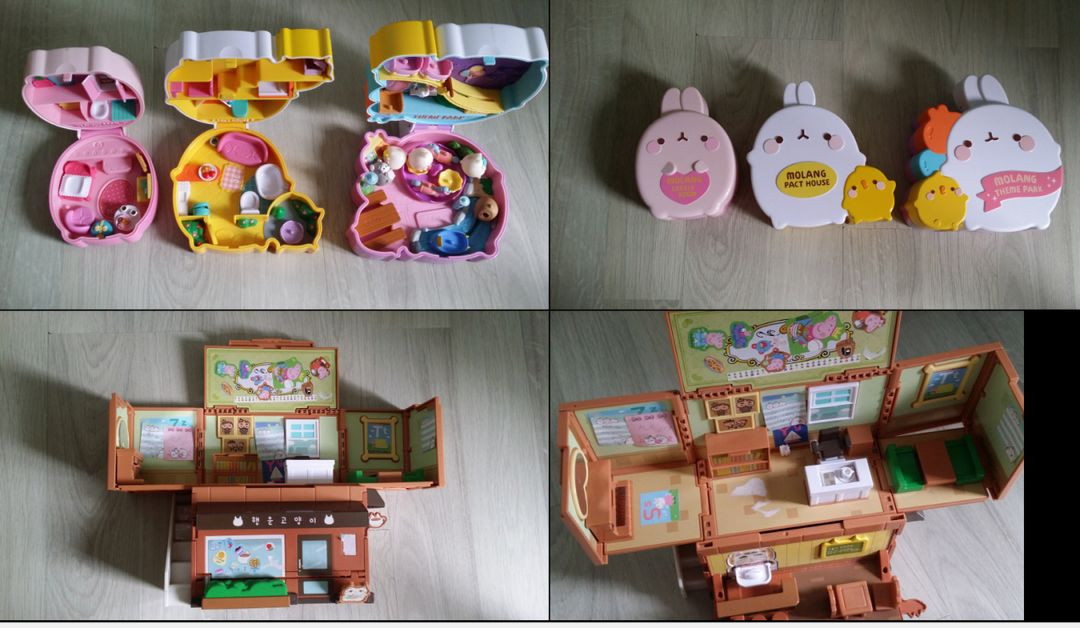 씽크 캐리 도레미 피아노, 미니 피아노, 실로폰, 인형, 몰랑이 행운 고양이 하우스, 아기 워머 이미지