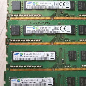DDR3 4g 메모리 삼성4개 하이닉스2개 합4만 이미지