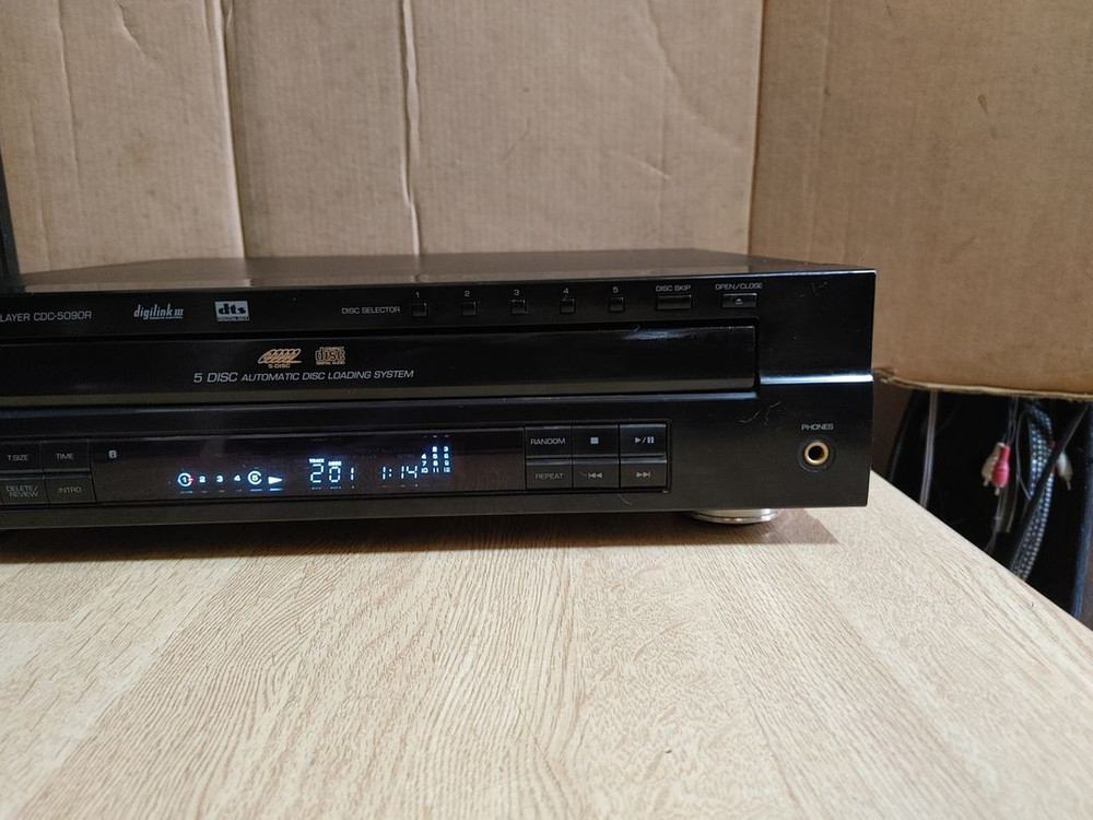 인켈 5CD 플레이어 CDC 5090R (오디오 앰프 스피커 이미지