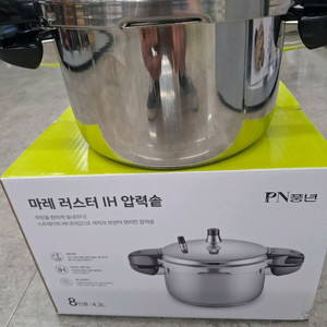 PN풍년 인덕션 압력솥 4.3L(8인용)(새상품 선물용) 이미지