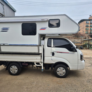 1톤 더블캡 또는 4륜기반 트럭캠퍼, 휴게시설 농막대용 풀사양 이미지