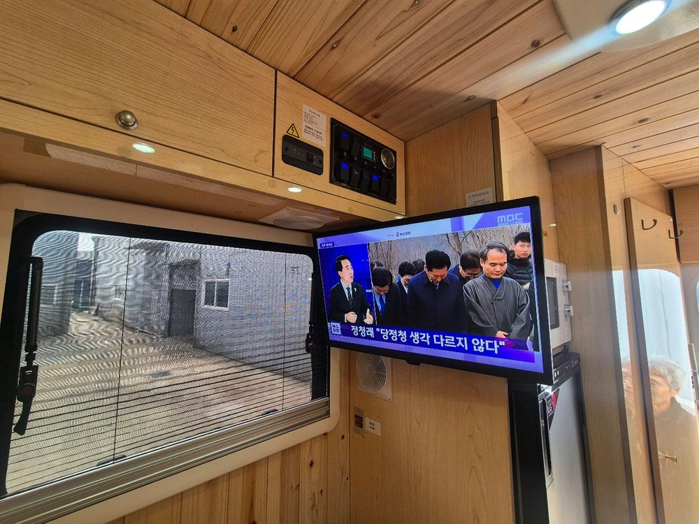 1톤 더블캡 또는 4륜기반 트럭캠퍼, 휴게시설 농막대용 풀사양 이미지