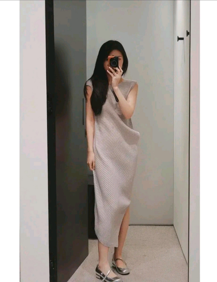 이세이미야케 폴리곤 원피스(군제 이너팬츠 덤)플리츠플리즈 ~ 이미지