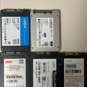 2.5인치 sata SSD 480/512g (일괄32만) 이미지