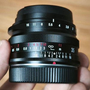 보이그랜더 녹턴 35mm F1.2 렌즈 팝니다.(후지 X마운트) 이미지