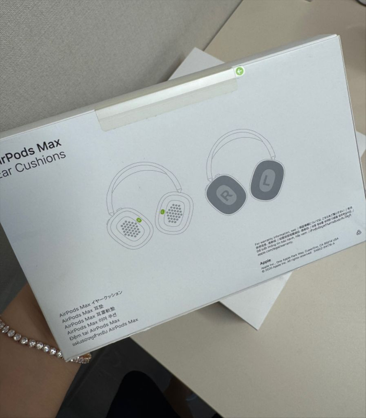 에어팟맥스 실버 Airpods Max 새상품급 (이어쿠션 미개봉) 이미지