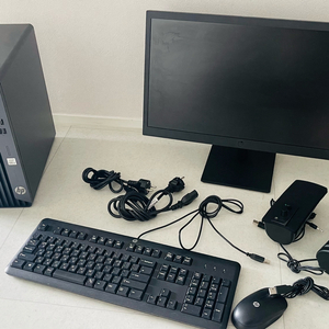 HP 데스크탑 ProDesk 400 G7, 모니터 세트 이미지