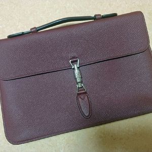 구찌 GUCCI 고급 가죽 서류 가방 이미지