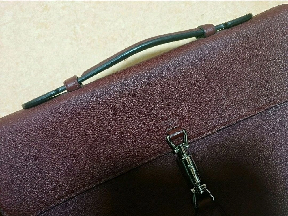 구찌 GUCCI 고급 가죽 서류 가방(마지막 가격) 이미지